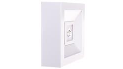 Oprawa awaryjna LED 3W 1h LOVATO N ECO LED 3W (opt. otwarta) jednozadaniowa biała LVNO/3W/E/1/SE/X/WH-57062