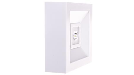 Oprawa awaryjna LED 3W 1h LOVATO N ECO LED 3W (opt. otwarta) jednozadaniowa biała LVNO/3W/E/1/SE/X/WH-57062