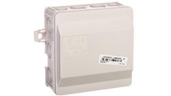 Puszka odgałęźna natynkowa 14-torowa 90x90x40mm Klik IP54 szara 6410-20-74800