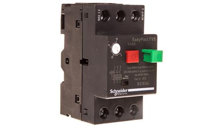 Wyłącznik silnikowy 3P 0,55kW 1,0-1,6A EasyTeSys Power, napęd przyciskowy, zaciski skrzynkowe GZ1E06-3857
