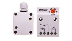 Czujnik zmierzchowy z zewnętrzną sondą w puszce 2300W 2-100lx IP65/IP20 biały OR-CR-232-25928