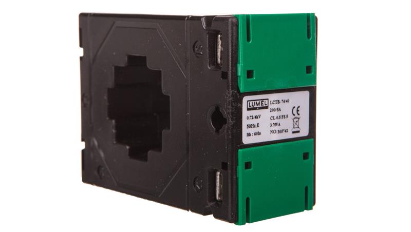 Przekładnik prądowy z otworem na szynę 74/40 (45) 200A/5A klasa 0,5 LCTB 7440450200A55-2421 Przekładnik prądowy z otworem na szynę 74/40 (45) 200A/5A klasa 0,5 LCTB 7440450200A55-2421