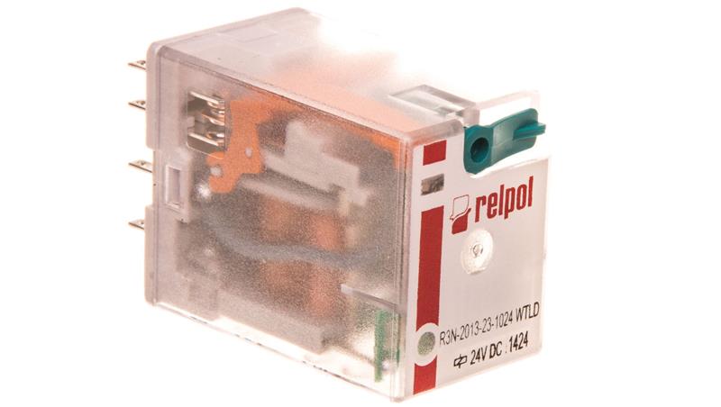 Przekaźnik przemysłowy 3P 24V DC AgNi R3N-2013-23-1024-WTLD-10677