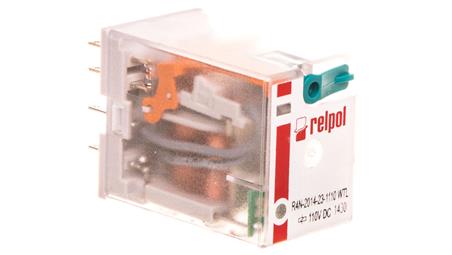 Przekaźnik przemysłowy 4P 110V DC AgNi R4N-2014-23-1110-WTL-10767