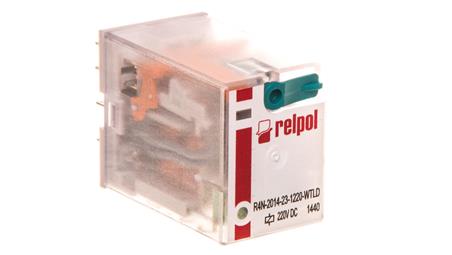 Przekaźnik przemysłowy 4P 220V DC AgNi R4N-2014-23-1220-WTLD-10702