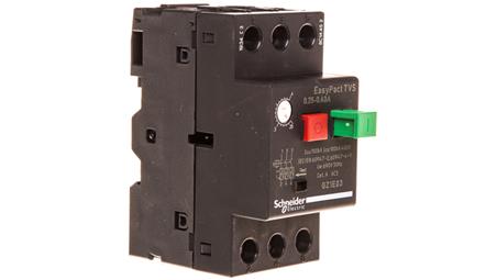 Wyłącznik silnikowy 3P 0,09kW 0,25-0,4A EasyTeSys Power, napęd przyciskowy, zaciski skrzynkowe GZ1E03-3941