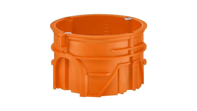 Puszka podtynkowa do łączenia fi 60mm płytka z wkrętami ZZ60KFw 33263008 /80szt./-27563