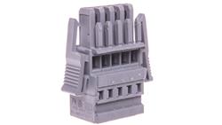 Gniazdo X-COM 1-przewodowe 5-biegunowe szare 769-105/021-000-80225