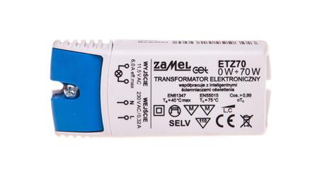 Transformator elektroniczny 230/11,5V 0-70W ETZ70 LDX10000043-49350