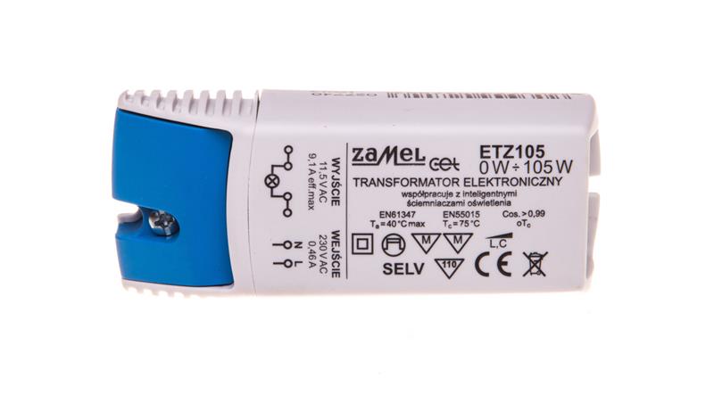 Transformator elektroniczny 230/11,5V 0-105W ETZ105 LDX10000038-49347