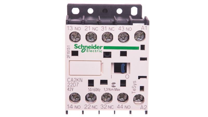 Stycznik pomocniczy 10A 2Z 2R 42V AC CA2KN22D7-25028 Stycznik pomocniczy 10A 2Z 2R 42V AC CA2KN22D7-25028