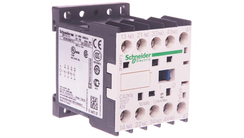 Stycznik pomocniczy 10A 3Z 1R 42V AC CA2KN31D7-14212