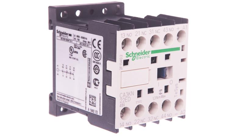 Stycznik pomocniczy 10A 2Z 2R 48V DC CA3KN22ED-14213 Stycznik pomocniczy 10A 2Z 2R 48V DC CA3KN22ED-14213
