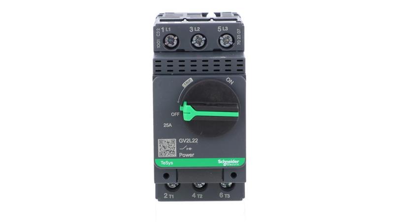 TeSys Deca Wyłącznik silnikowy 3P 11kW 25A GV2L22-4041 TeSys Deca Wyłącznik silnikowy 3P 11kW 25A GV2L22-4041