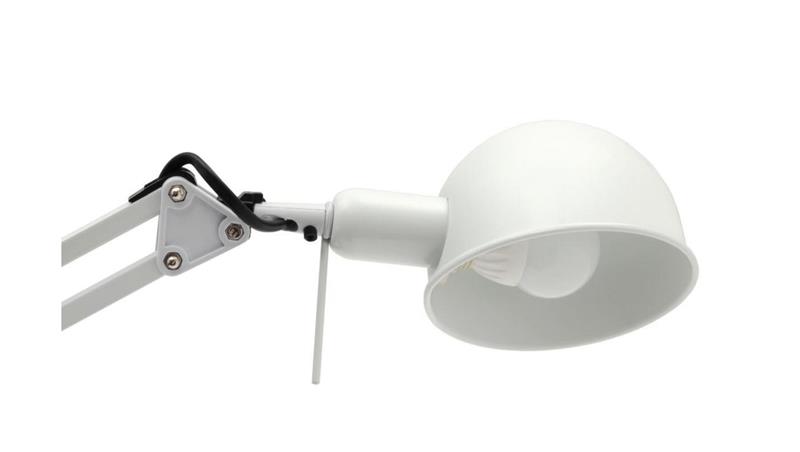 Lampka biurkowa max 10W LED E14 IP20 II klasa PIXA KT-40-W biały 19300-60038 Lampka biurkowa max 10W LED E14 IP20 II klasa PIXA KT-40-W biały 19300-60038