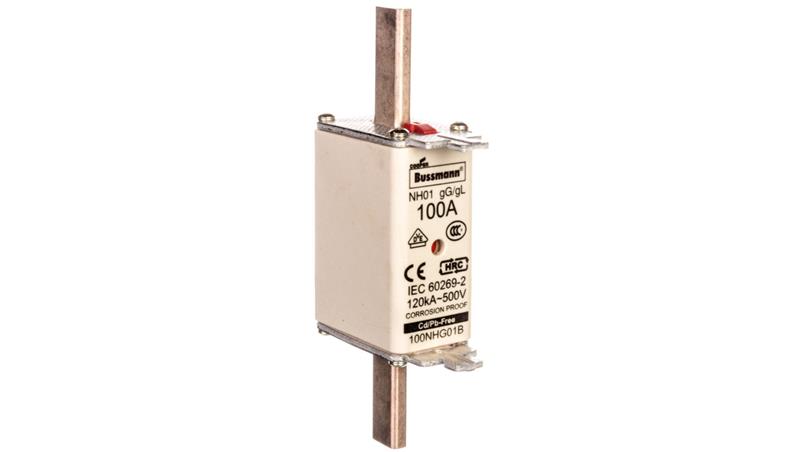Wkładka bezpiecznikowa NH1 100A gL/gG 500V 100NHG01B-5335 Wkładka bezpiecznikowa NH1 100A gL/gG 500V 100NHG01B-5335