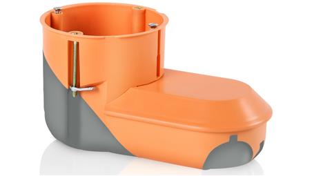 Puszka do pustych ścian 2x fi 60mm do elektroniki z membraną jednostronnie zamknięta wiatroszczelna E5000 83199008-77697