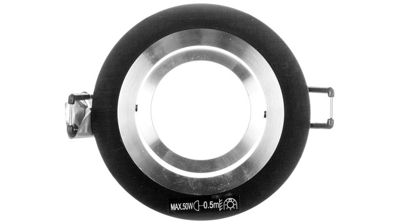 Oprawa punktowa 12V MR-16 Gx5,3 SEIDY CT-DTO50-B 18288-63020