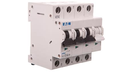 Wyłącznik nadprądowy 3P+N C 1,6A 15kA AC FAZ C1,6/3N 278962-17348