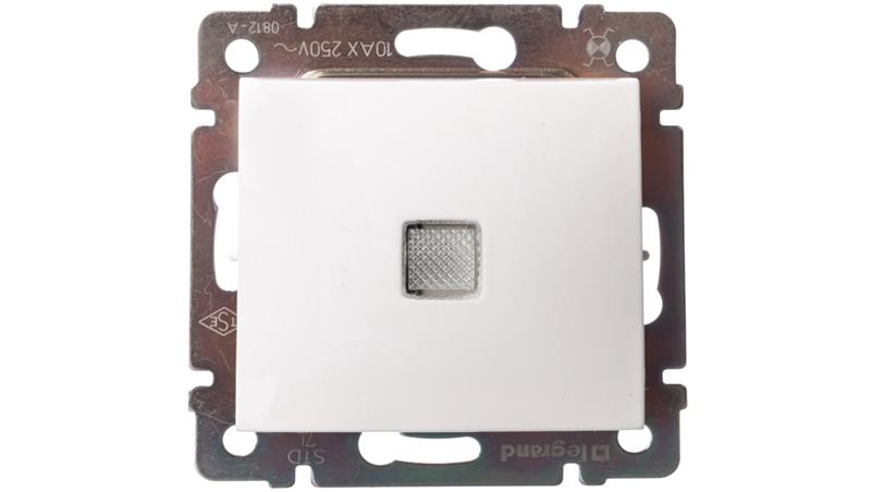 VALENA Łącznik krzyżowy podświetlany 10AX 250V biały 774448-41068 VALENA Łącznik krzyżowy podświetlany 10AX 250V biały 774448-41068