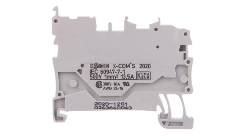 Złączka bazowa X-COMS 1-przewodowa / 1-pinowa 2020-1201-74407