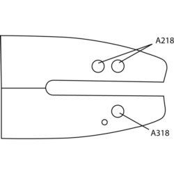Prowadnica 10" 3/8" / 1,1mm 104MLEA218