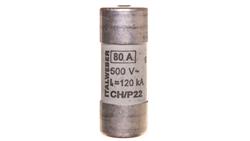 Wkładka bezpiecznikowa cylindryczna 22x58mm 80A gG 500V CH22/P /z wybijakiem/ 006711013-8889