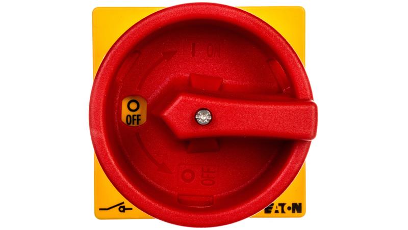 Rozłącznik awaryjny 3P 25A z napędem drzwiowym 400mm P1-25/M4/SVB 172875-23715