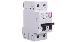 Wyłącznik nadprądowy 2P B 16A 10kA AC ETIMAT10 002123716-16755