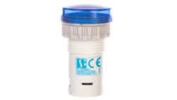 Lampka kompaktowa niebieska PK22-LN-24-LED AC/DC-6652