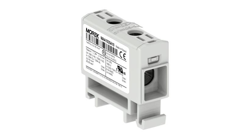 Złączka OTL35 kolor szary1xAl/Cu 2,5-35mm2 1000V AC / 1500V DC Zacisk uniwersalny MAA1035A10-64722 Złączka OTL35 kolor szary1xAl/Cu 2,5-35mm2 1000V AC / 1500V DC Zacisk uniwersalny MAA1035A10-64722