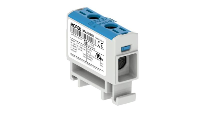 Złączka OTL35 kolor niebieski 1xAl/Cu 2,5-35mm2 1000V AC / 1500V DC Zacisk uniwersalny MAA1035B10-64721