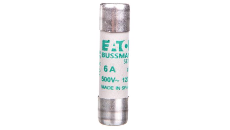Wkładka bezpiecznikowa cylindryczna 10x38mm 6A aM 500V C10M6-8890