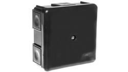 Puszka hermetyczna n/t 86x86x39mm pusta IP55 czarna 0226-02-74637