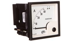 Amperomierz analogowy tablicowy 40A klasa 1,5 72x72mm EQ72 004805346-7736