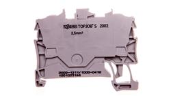 Złączka 2-przewodowa 2,5mm2 diodowa szara 2002-1211/1000-410 TOPJOBS-77120