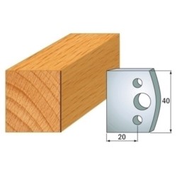 Para noży HSS 40x4 mm