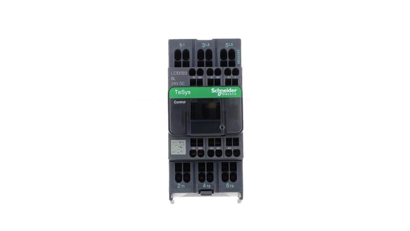 TeSys Deca Stycznik mocy 9A 3P 24V DC 1Z 1R LC1D093BL-11944 TeSys Deca Stycznik mocy 9A 3P 24V DC 1Z 1R LC1D093BL-11944