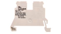 Złączka szynowa 2-przewodowa 2,5mm2 Ex jasnoszara 870-909-74270