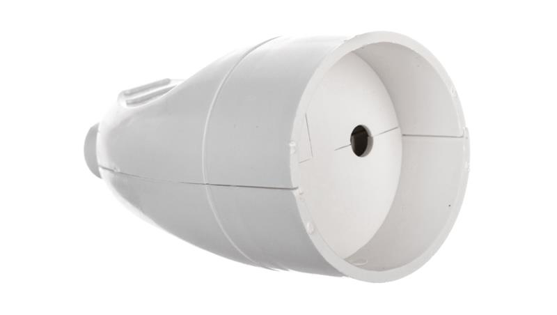 Gniazdo przenośne b/u 16A 2P 250V białe GN-161-30135