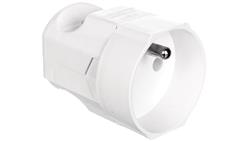 Gniazdo przenośne 10A 2P+Z 250V białe GN-170-28930