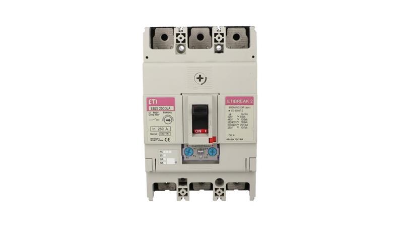 Wyłącznik kompaktowy 3P 250A 16kA /regulacja termiczna/ EB2S 250/3LA 004671888-9541