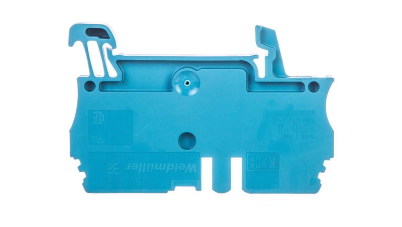 Złączka szynowa przelotowa 2-przewodowa 2,5mm2 niebieska ATEX ZDU 2.5 BL 1608520000-74016