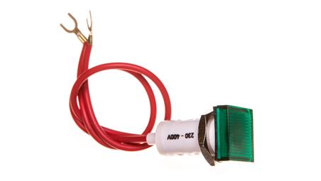 Lampka sygnalizacyjna zielona neonówka L-PKZ0-GN(400V) 082155-20065