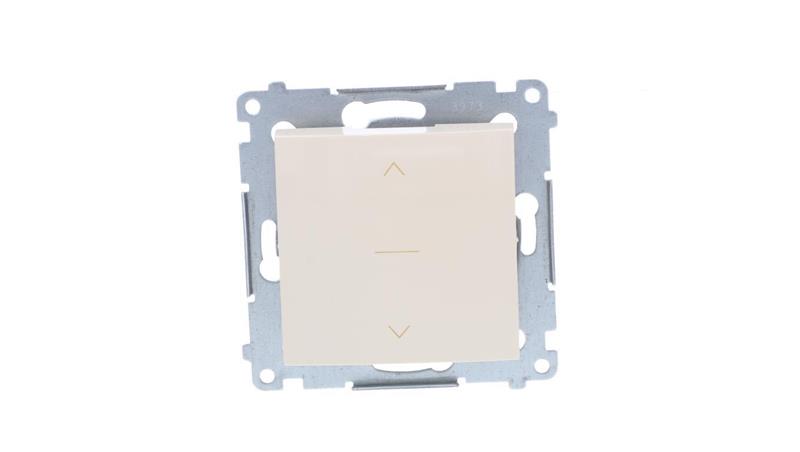 Simon 54 Premium Łącznik żaluzjowy trójpozycyjny 1-0-2, szybkozłącza, kremowy DZW1K.01/41-35796 Simon 54 Premium Łącznik żaluzjowy trójpozycyjny 1-0-2, szybkozłącza, kremowy DZW1K.01/41-35796