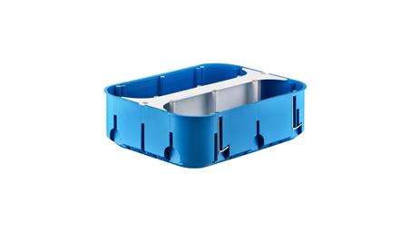 Puszka osprzętowa sześciopolowa P6x60D niebieska 32174203-77712