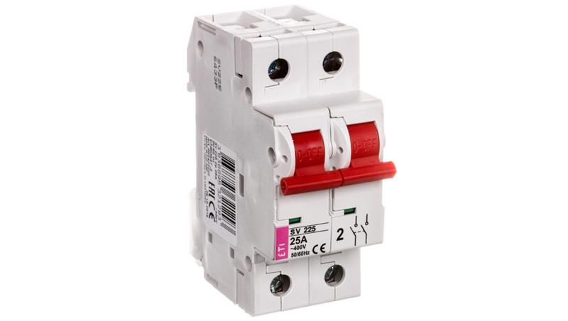 Rozłącznik modułowy 25A 2P 400V SV 225 002423222-23695
