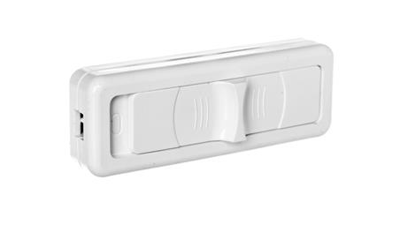 Wyłącznik suwakowy przelotowy lub końcowy 2-torowy 2,5A/250V biały WS-2P/BIAŁY-30005