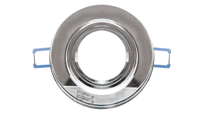 Oprawa punktowa 1xLED Gx5,3 kl.III 12V IP20 MORTA B CT-DSO50-SR srebrna 22117-63036