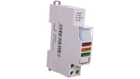 Lampka modułowa 3xLED czerwona/żółta/zielona 230/400V L435 412934-23929
